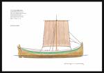 105A - Sail plan nordlandsbåt, färing