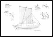 35F - Sail plan square sail vrakeka