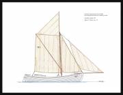 Sail plan herring boat TG1