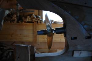 Provning av hylsa och propelleraxel