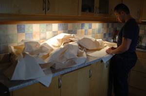 Continuing the sailmaking