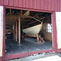 Öppet hus i sjöboden under sparrissafarin